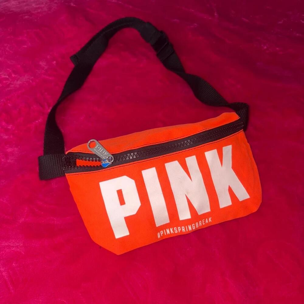 PINK Neon Orange Fanny Pack 2014